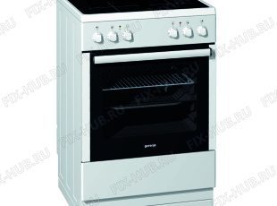 Плита (духовка) Gorenje EEC67500NW (399933, E24X1-E44M) - Фото